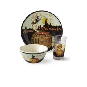 NWT William Sonoma Vintage Halloween Dinnerware Set